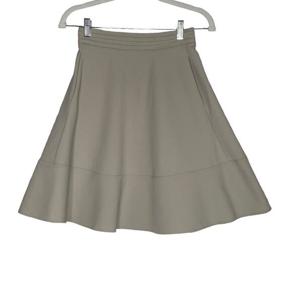 Reiss Tan A-Line Mini Dress Skirt | Size 4 - Picture 1 of 6